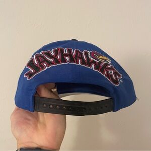 Vintage Kansas Jayhawks Top of the World Graffiti Snapback